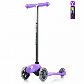 Самокат Globber My free FIXED с блокировкой колес, purple (Globber, 5230RT)